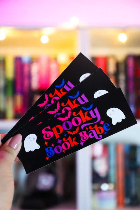 Spooky Book Babe Bookmark