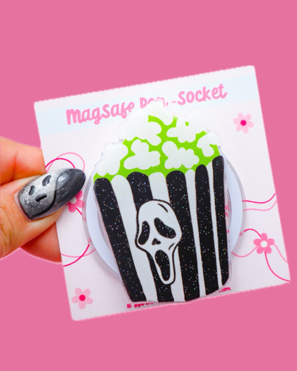 Slasher Popcorn MagSafe Phone Grip