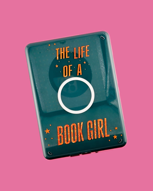 The Life of a Book Girl Clear Back Kindle Case