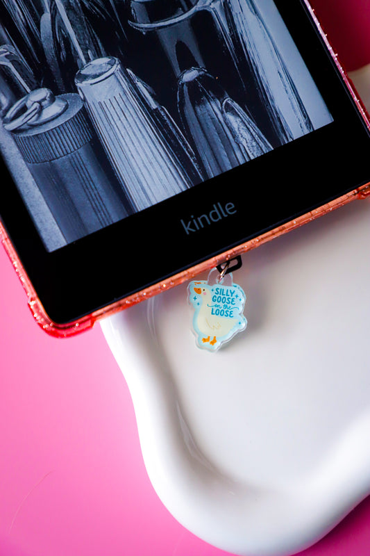 Silly Goose On The Loose Kindle Charm