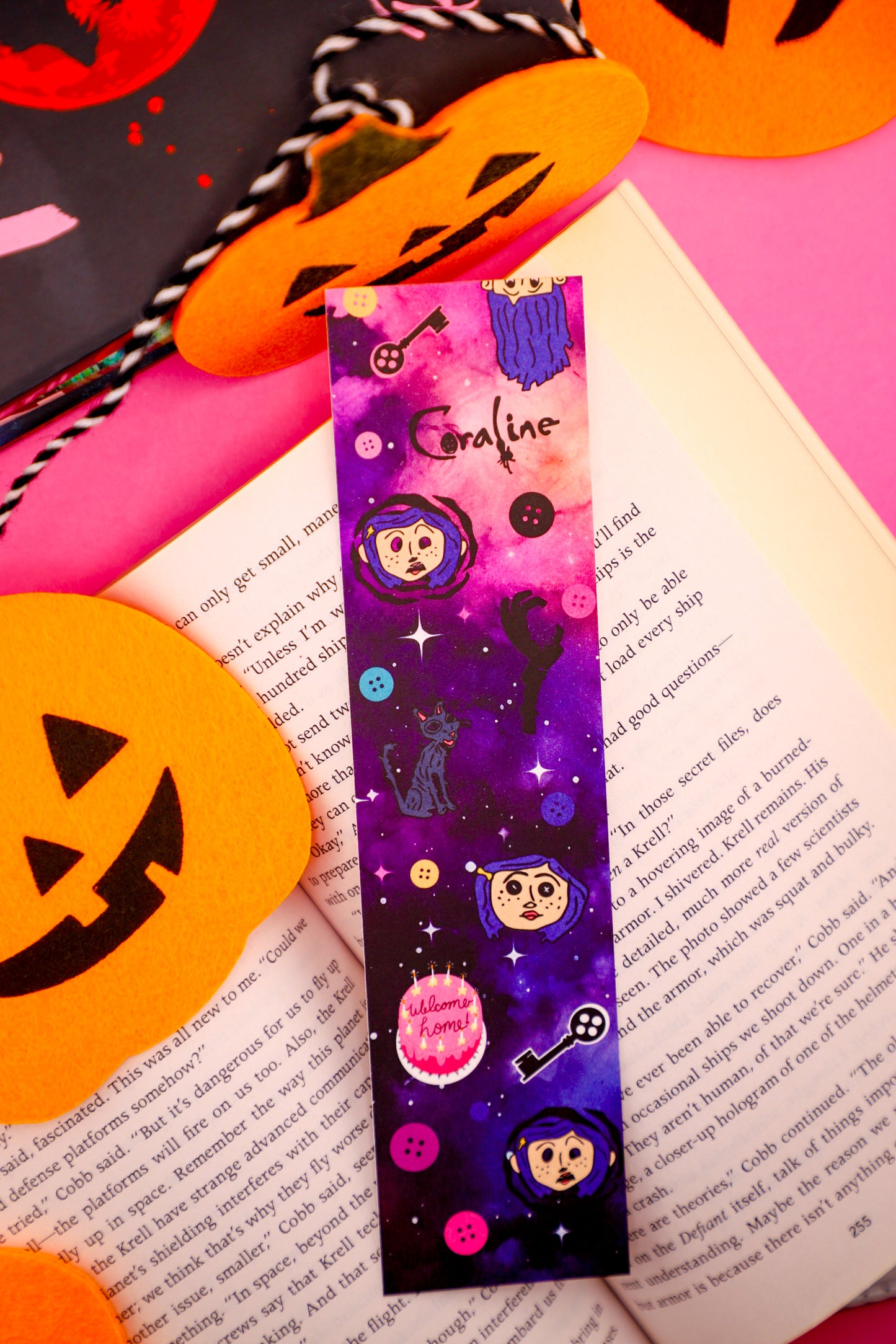 Coraline Bookmark