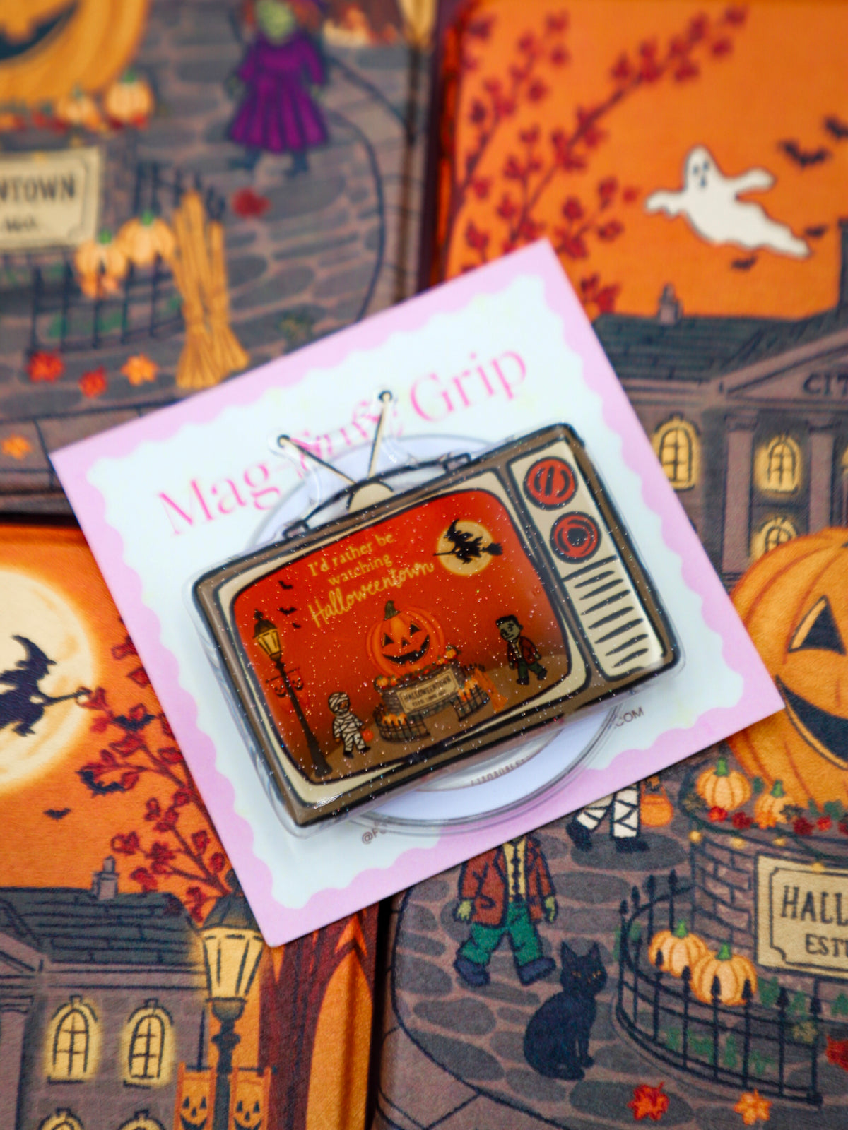 I’d Rather Be Watching Halloweentown MagSafe Phone Grip