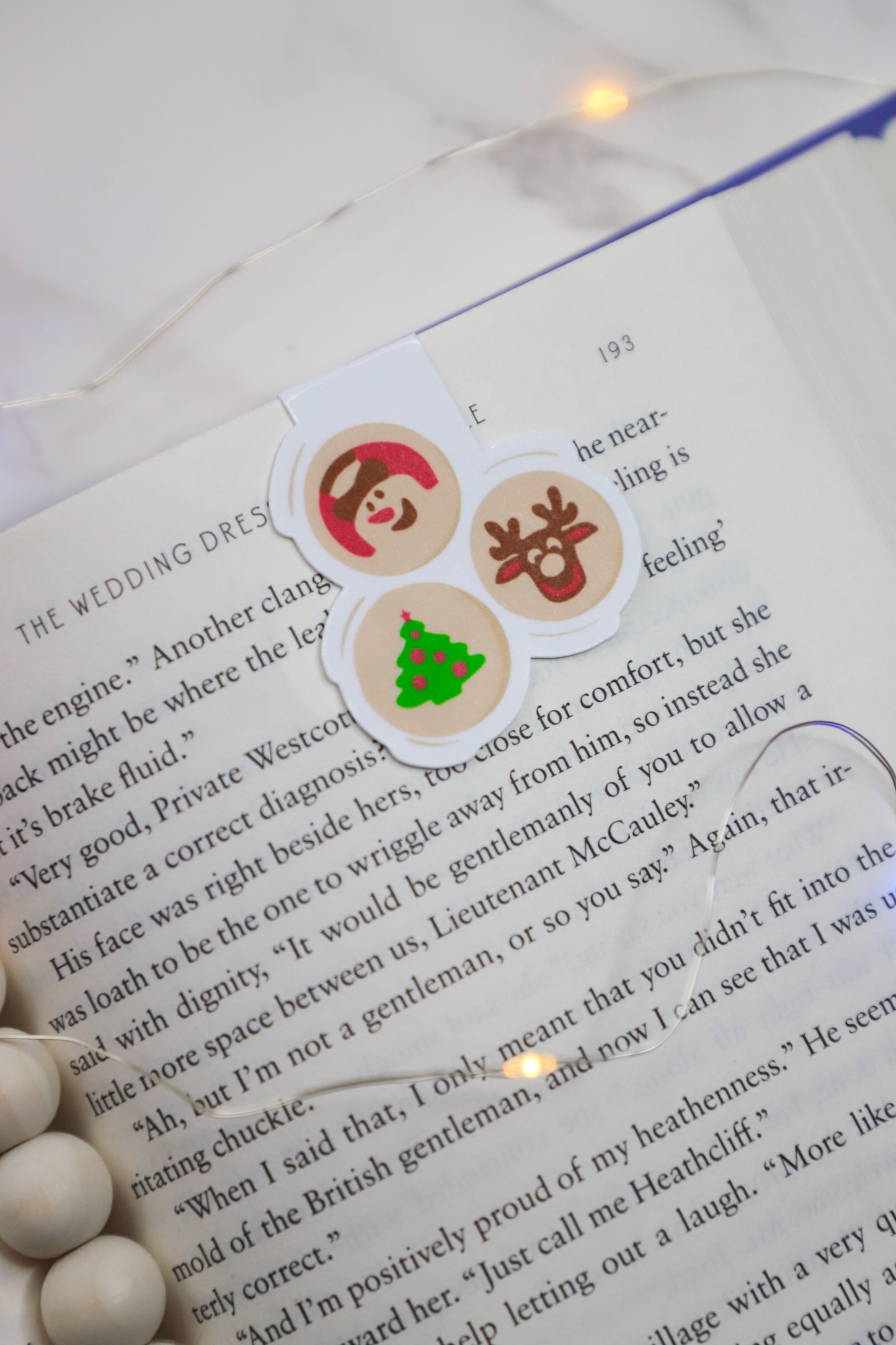 Christmas Cookies Magnetic Bookmark