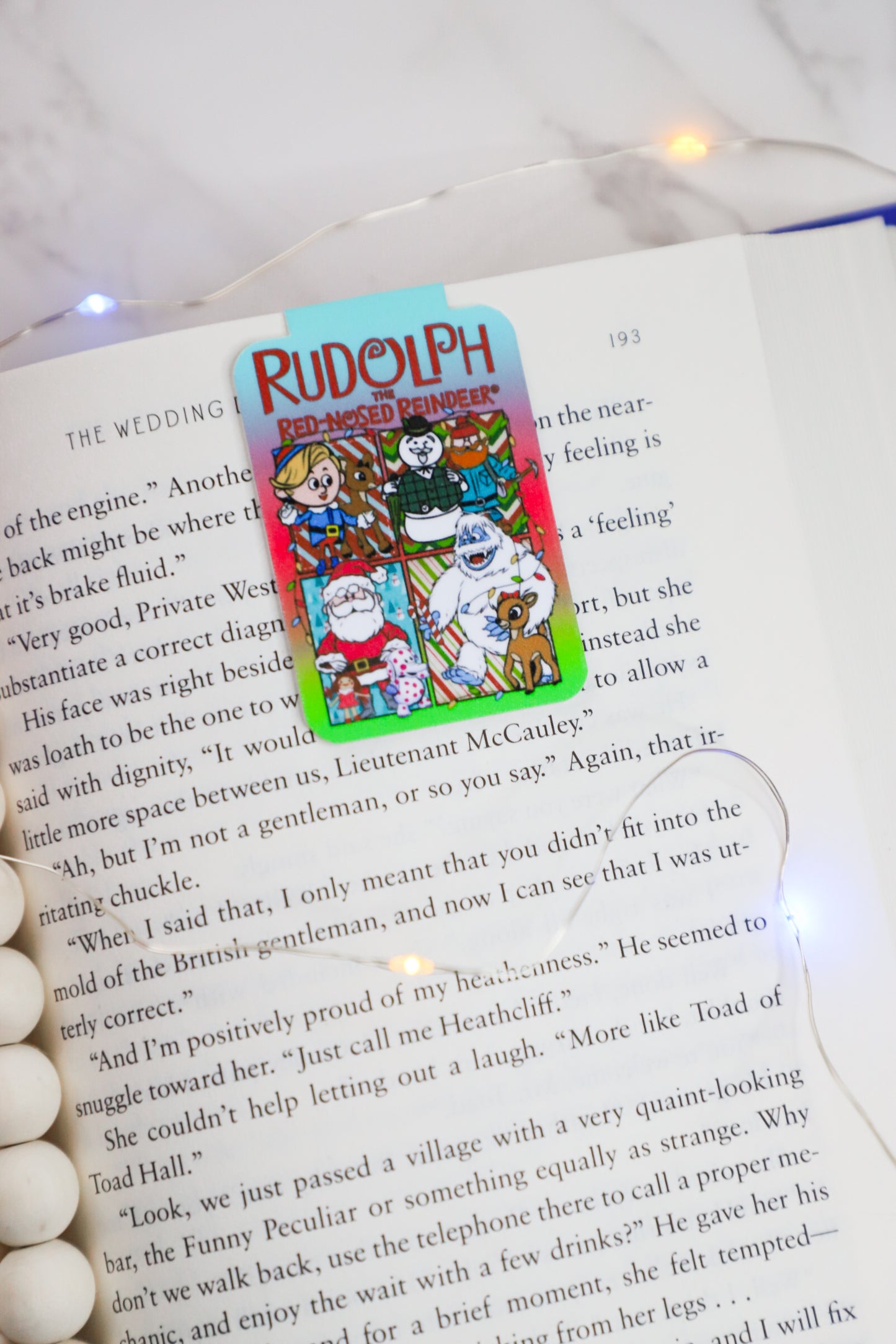 Rudolph and Friends Magnetic Bookmark