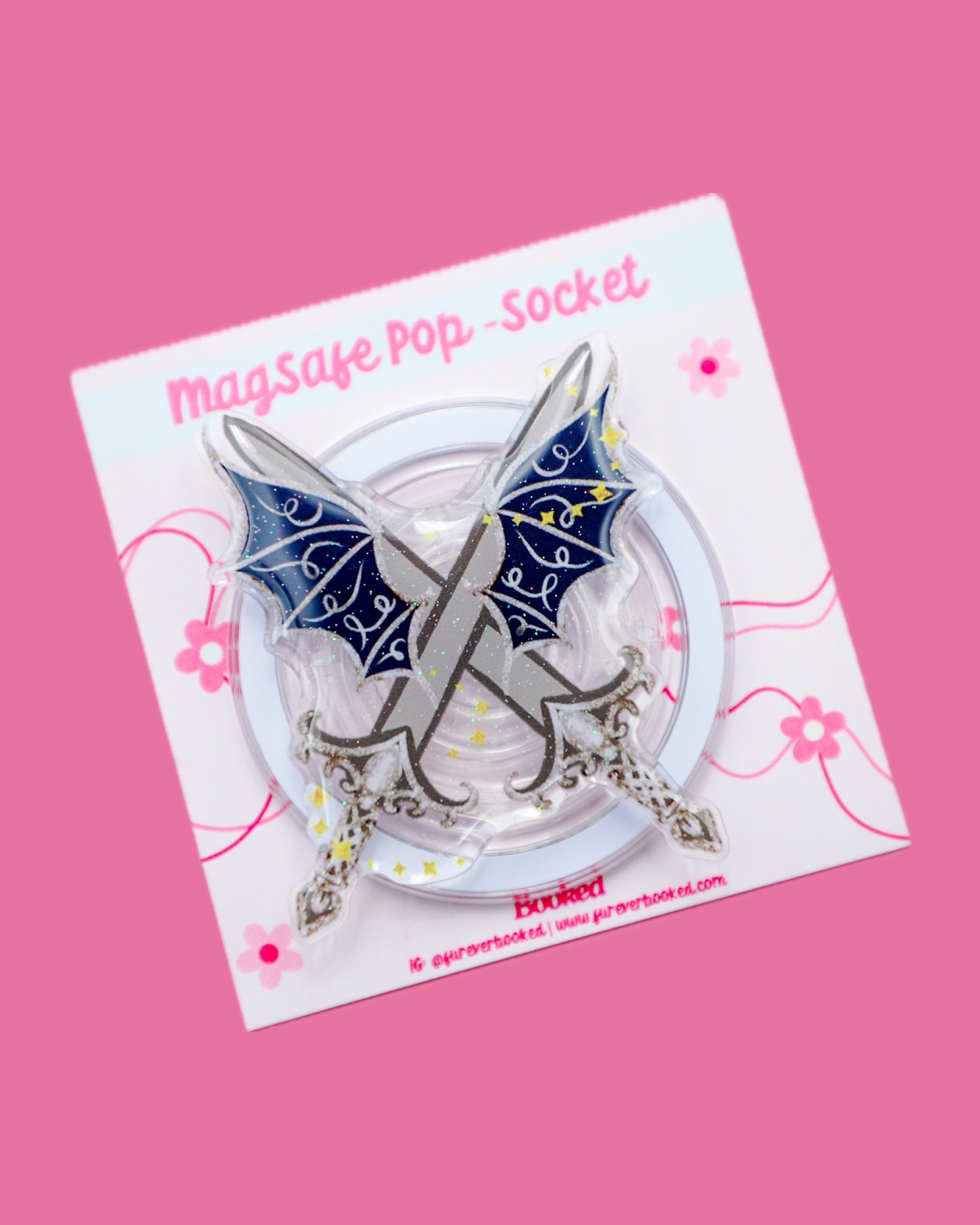 Wings of Night MagSafe Phone Grip