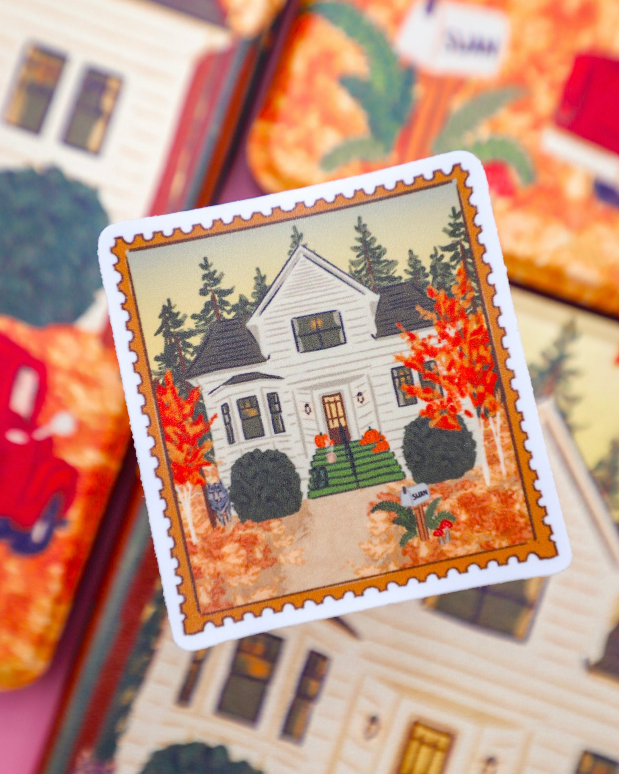 Bella's House Stamp Sticker