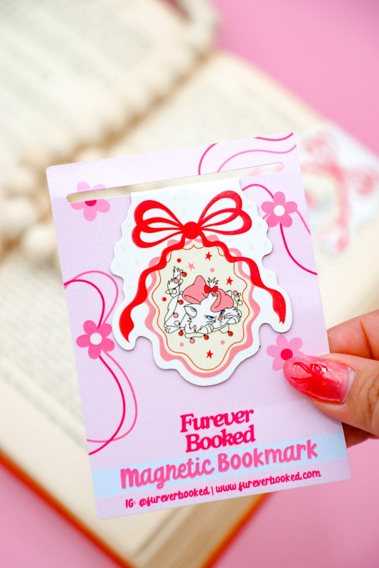 Marie Christmas Magnetic Bookmark