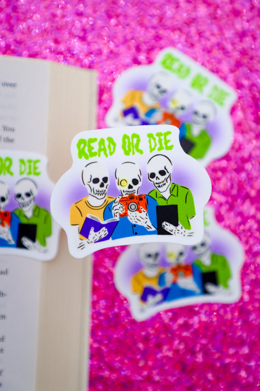 Read or Die Sticker