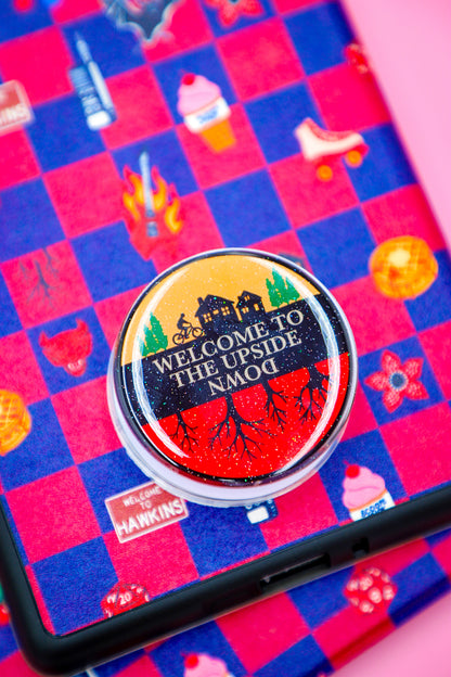 Welcome to the Upside Down Glitter MagSafe Phone Grip