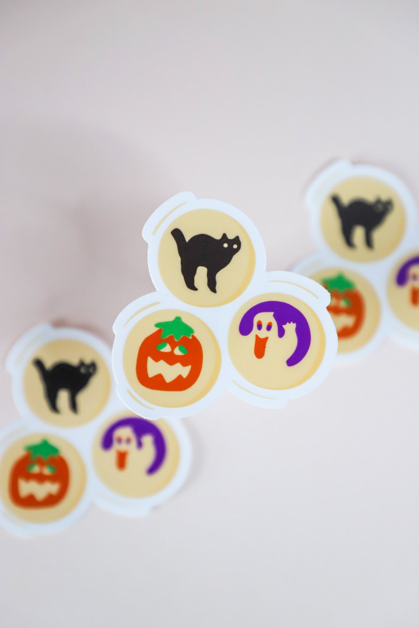 Halloween Cookies Clear Sticker