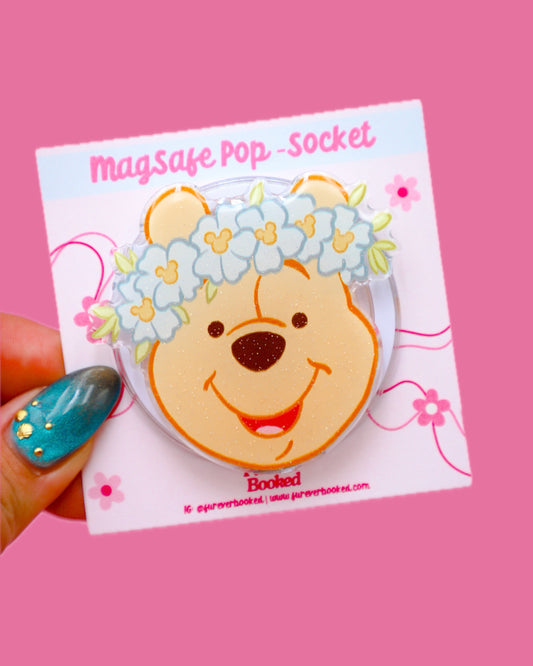 Honey Bear MagSafe Phone Grip