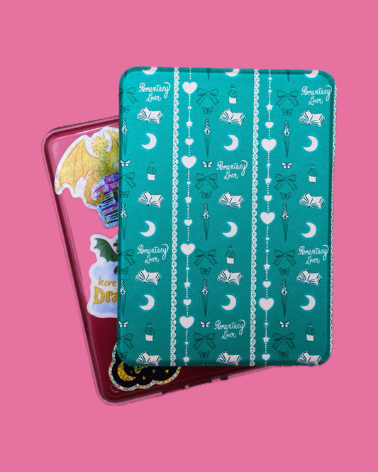 Romantasy Lover Clear Back Kindle Case