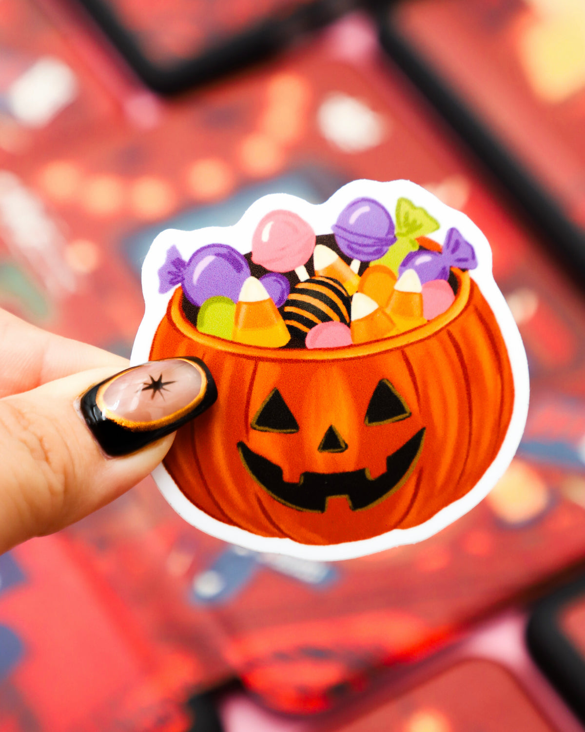 Candy Bucket Sticker