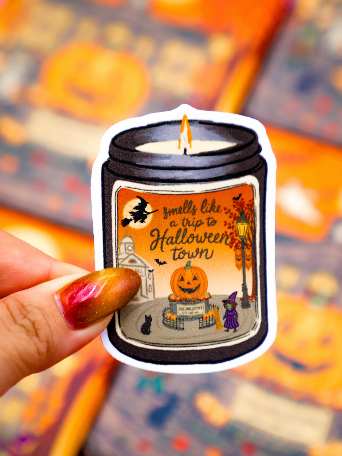 Smells Like Halloweentown Sticker