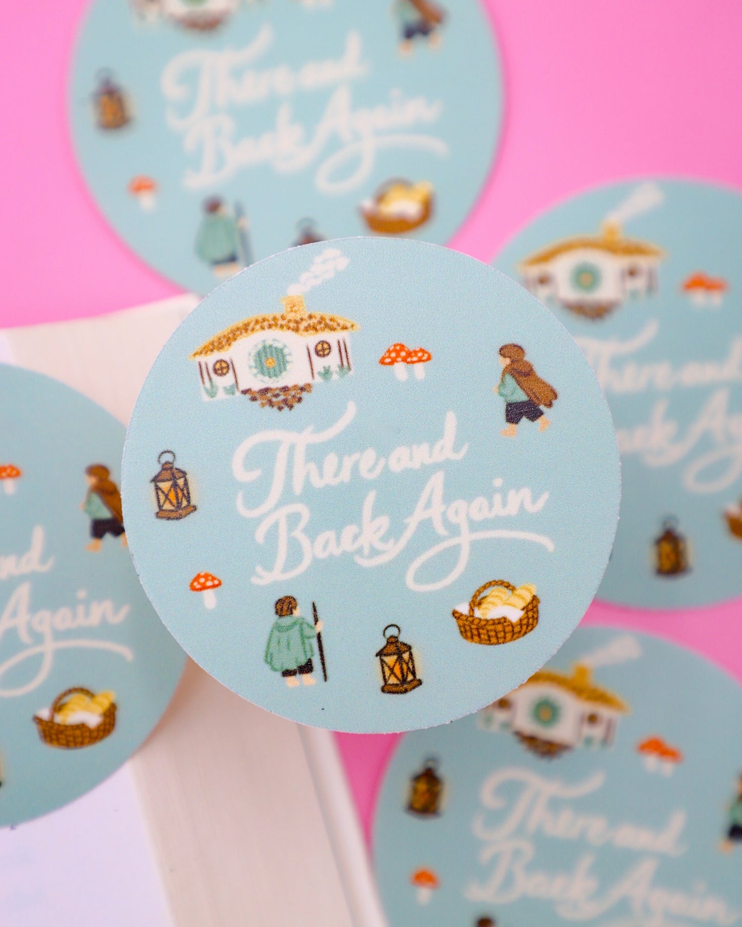 There and Back Again Sticker