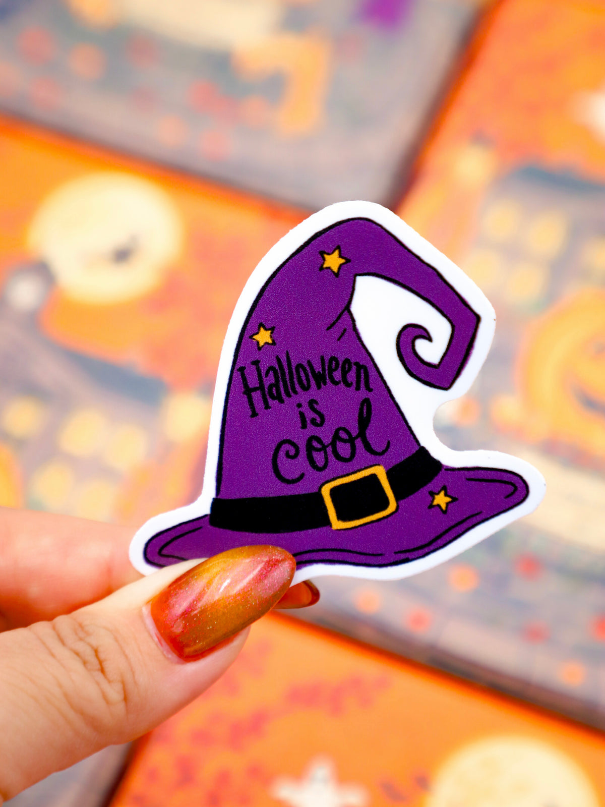 Halloween Is Cool Sticker