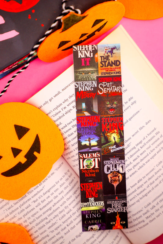 Stephen King Books Bookmark