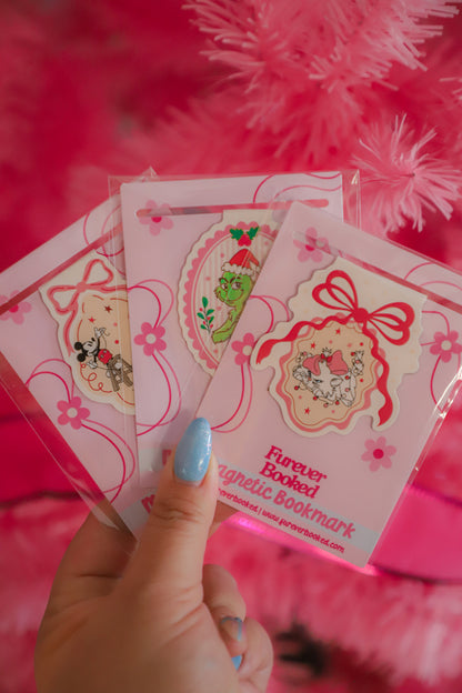 3 Random Holiday Magnetic Bookmarks