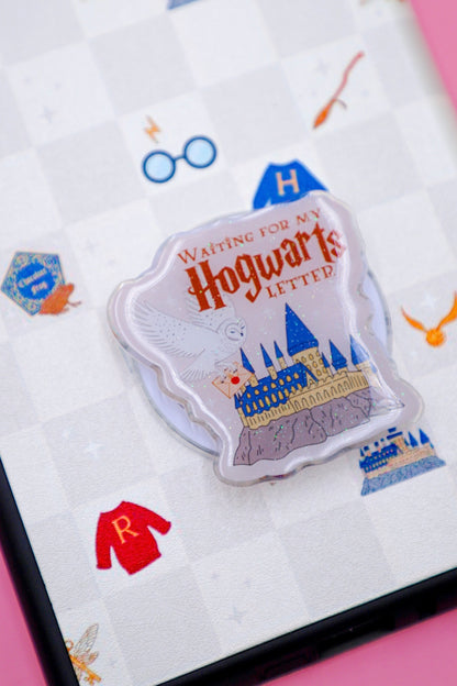 Waiting For My Hogwarts Letter Glitter MagSafe Phone Grip