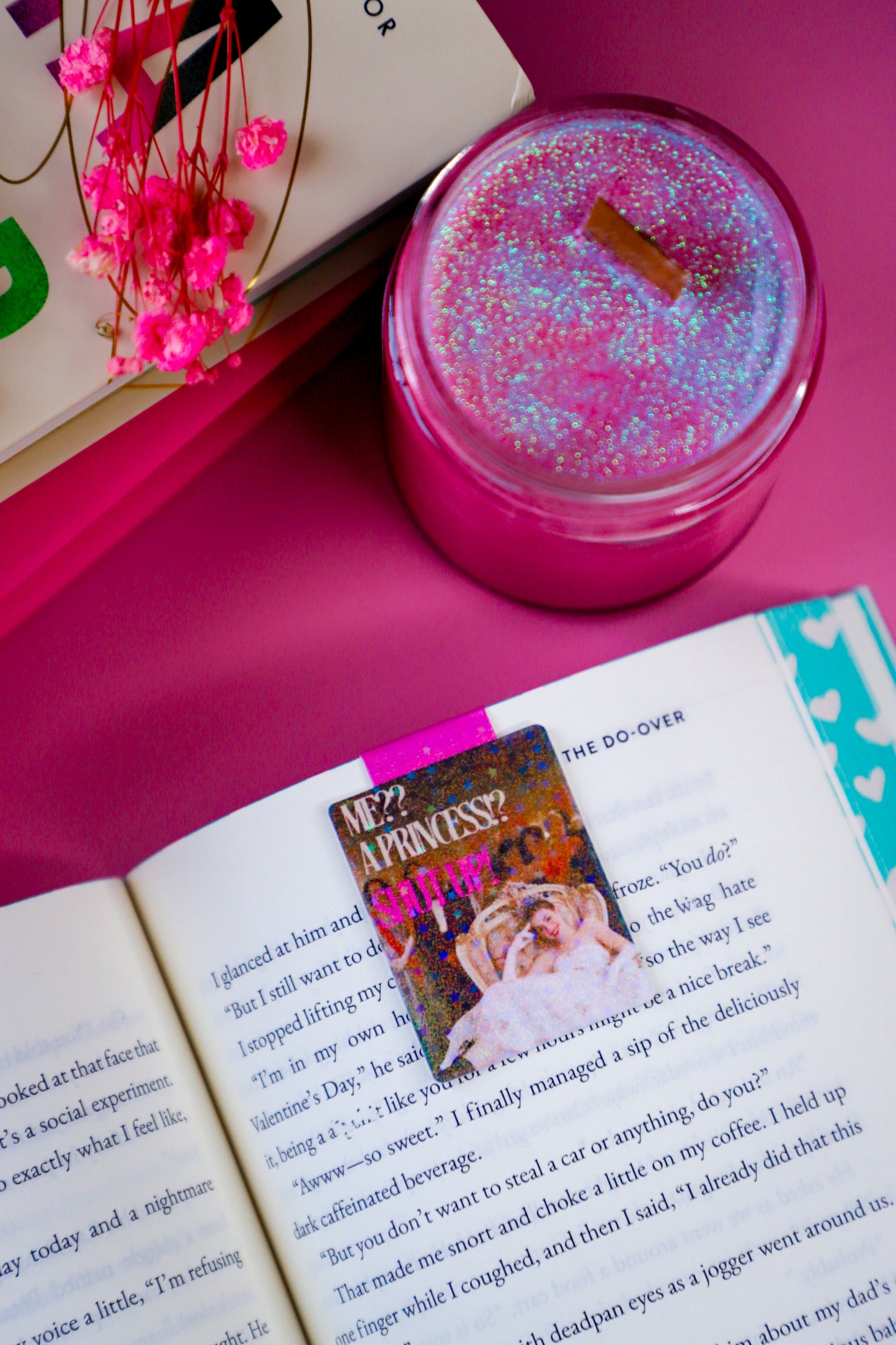 Me? A Princess? Shut Up! Glitter Magnetic Bookmark