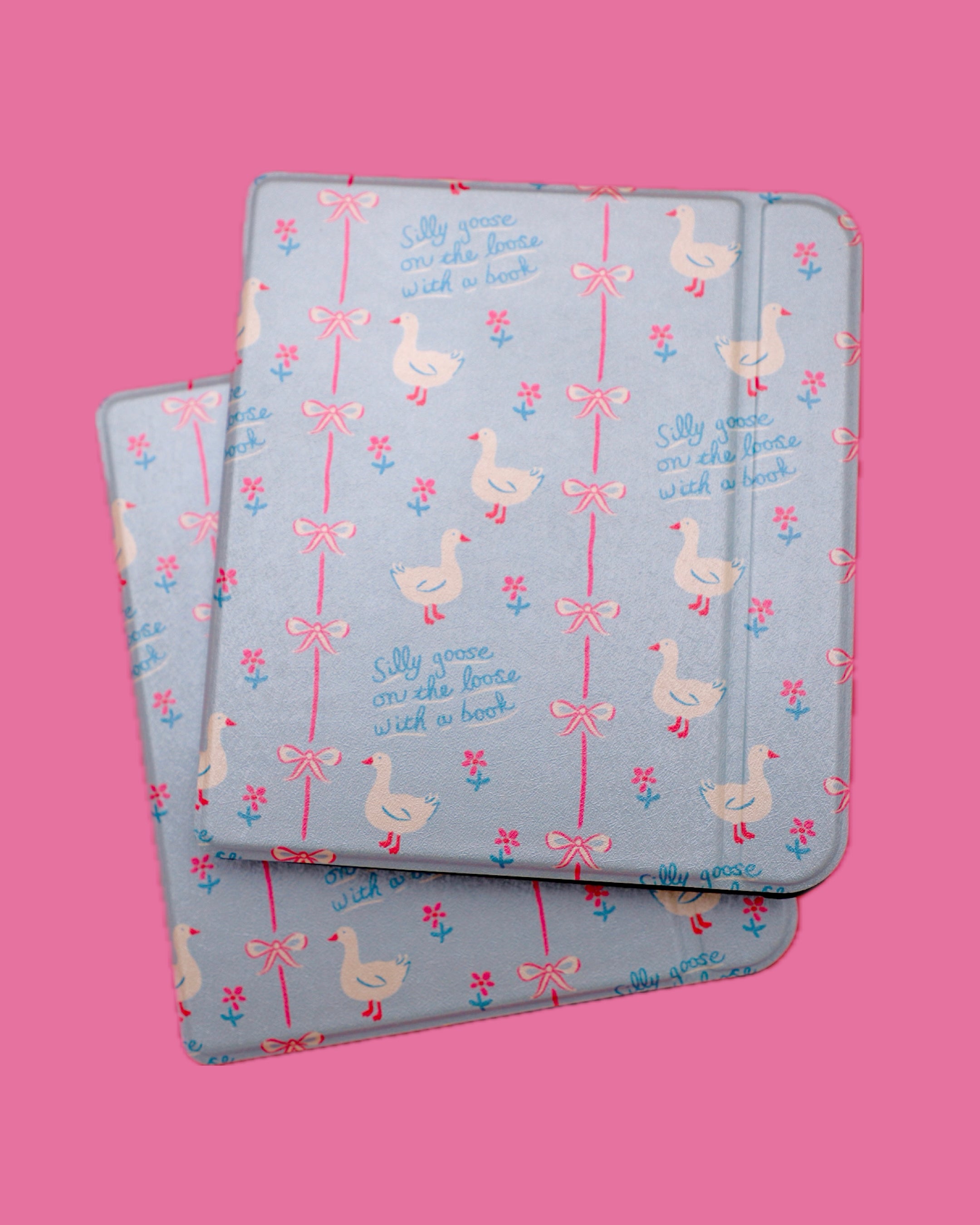Silly Goose On The Loose With A Book Kobo Libra Case