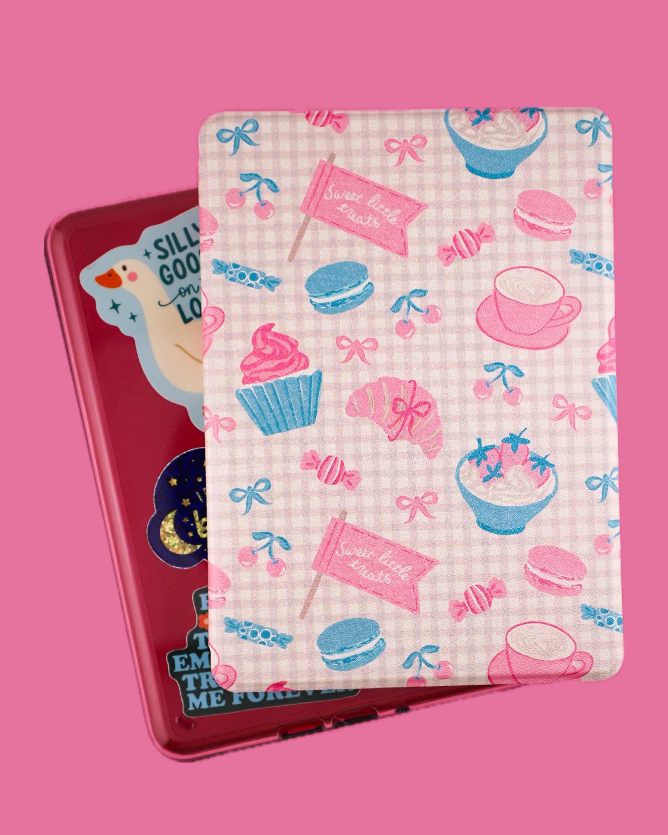 Sweet Little Treats Clear Back Kindle Case