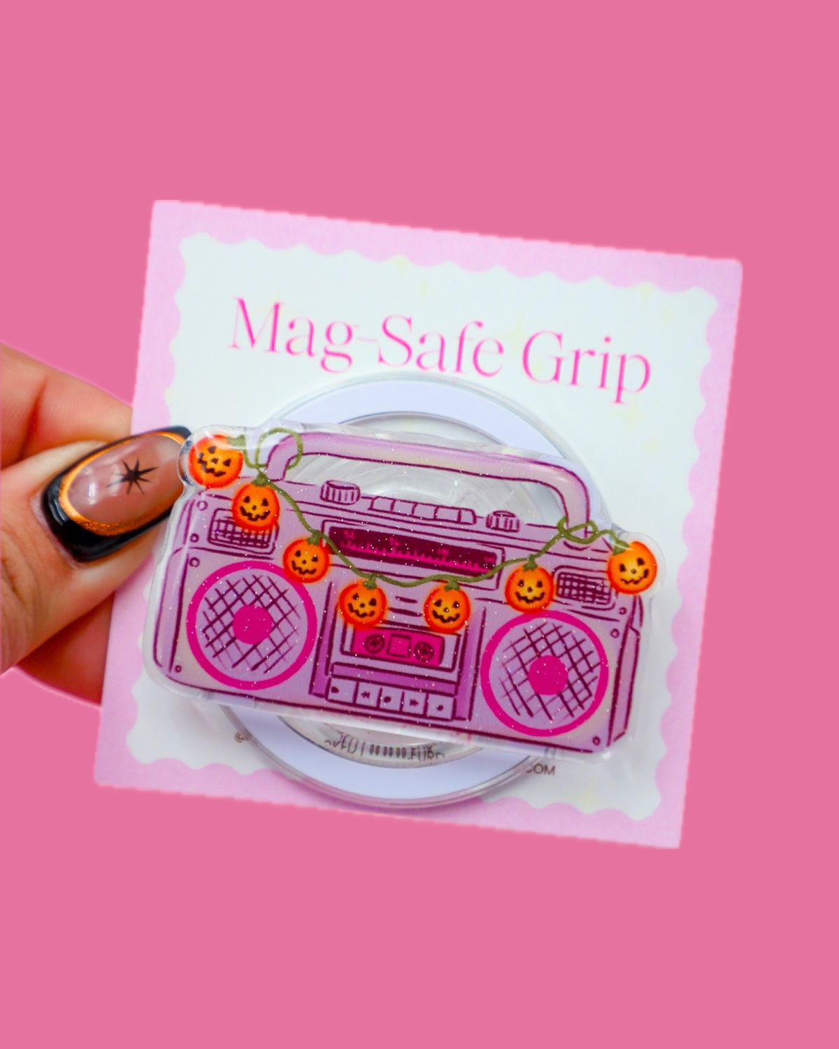 Halloween Boom Box MagSafe Phone Grip