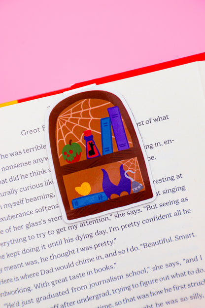 Villains Bookshelf Magnetic Bookmark