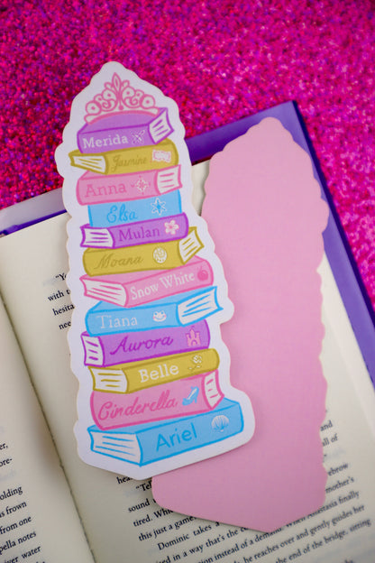 Princess Bookstack Bookmark