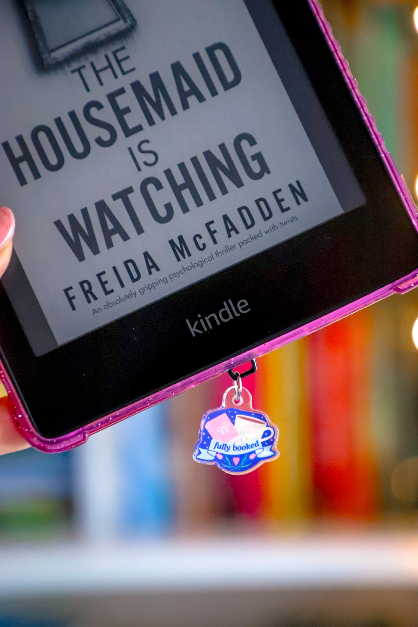 Fully Booked Kindle Charm