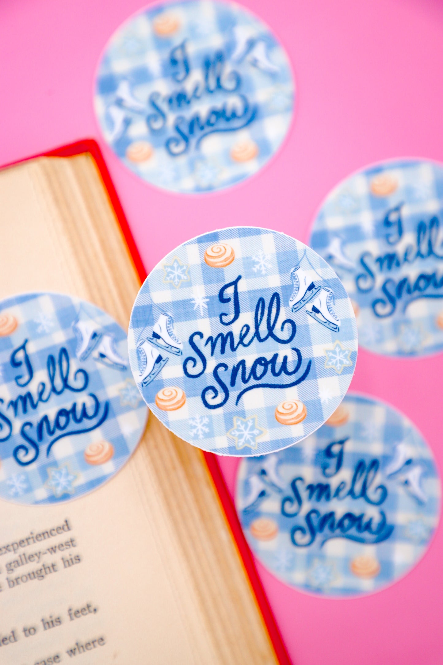 I Smell Snow Sticker