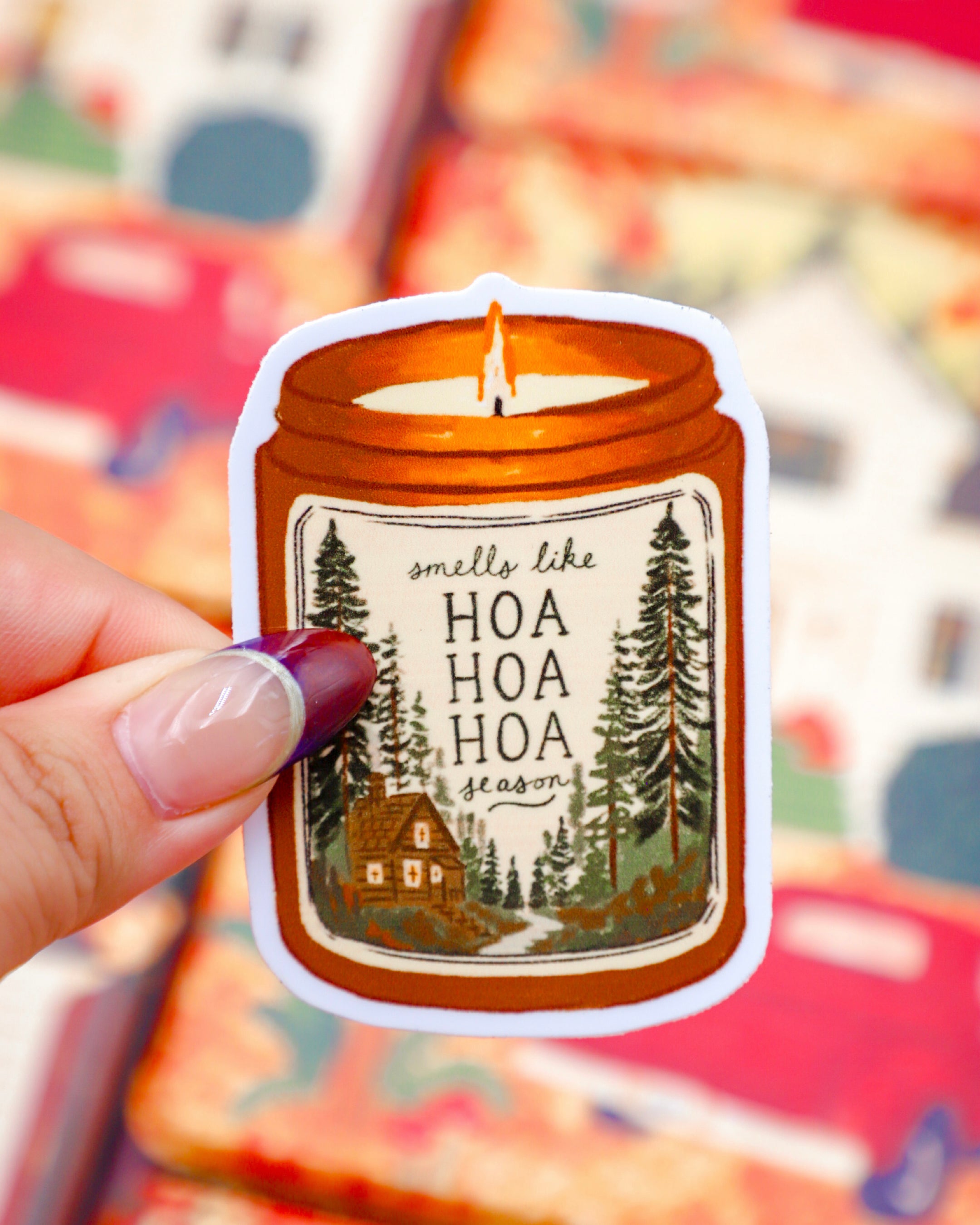 Smells Like Hoa Hoa Hoa Season Sticker