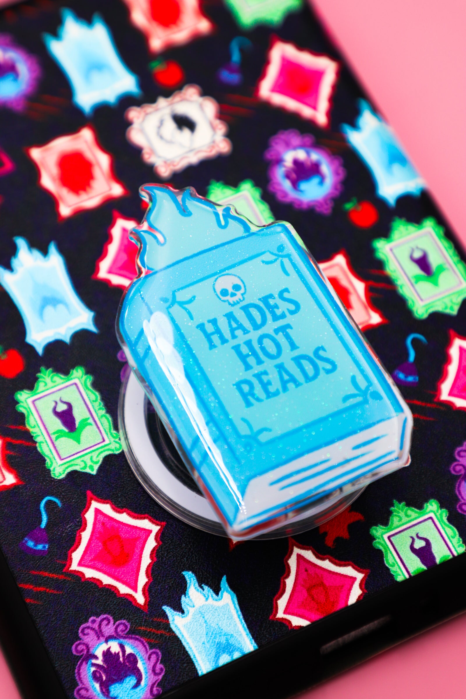 Hades Hot Reads Glitter MagSafe Phone Grip