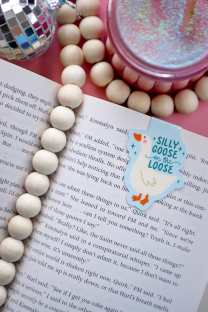 Silly Goose On The Loose Magnetic Bookmark