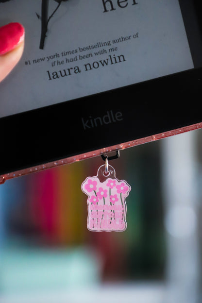 Emotional Support Kindle Charm