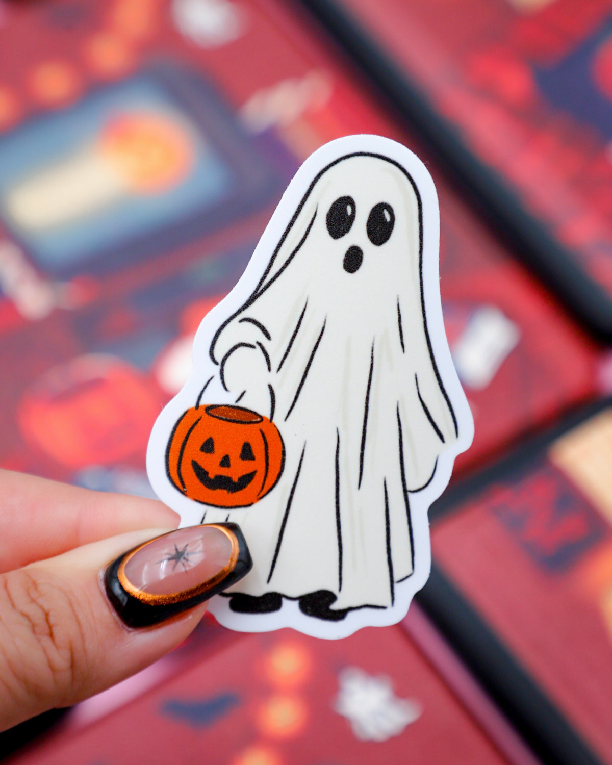 Trick or Treat Sticker
