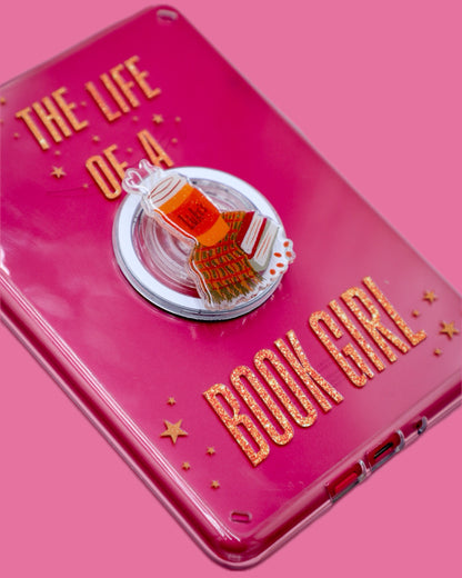 The Life of a Book Girl Clear Back Kindle Case