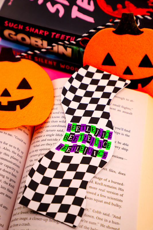 Beetlejuice Bookmark