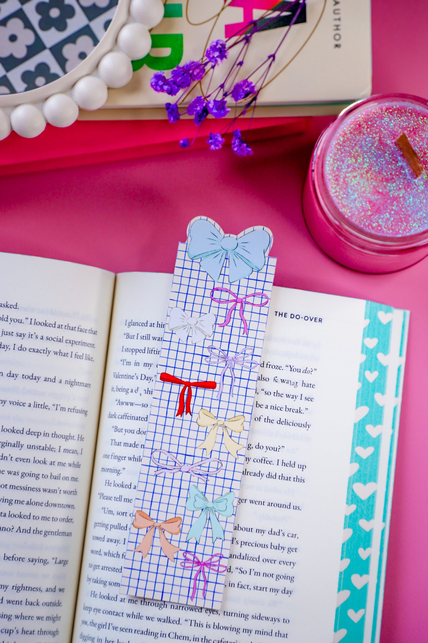 Coquette Girly Bookmark