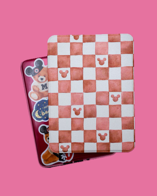 Main Street Mocha Clear Back Kindle Case