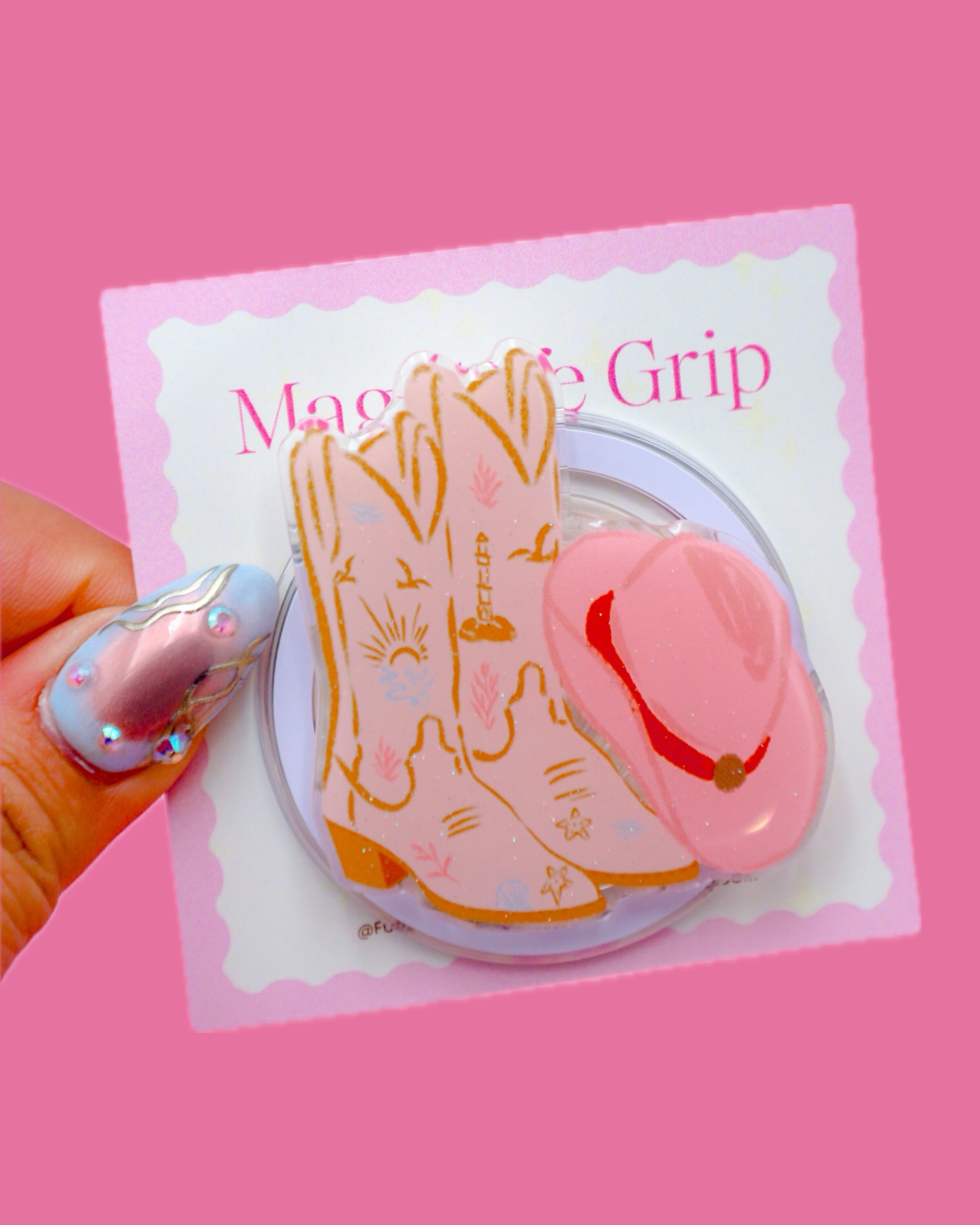 Boots & Bows MagSafe Phone Grip