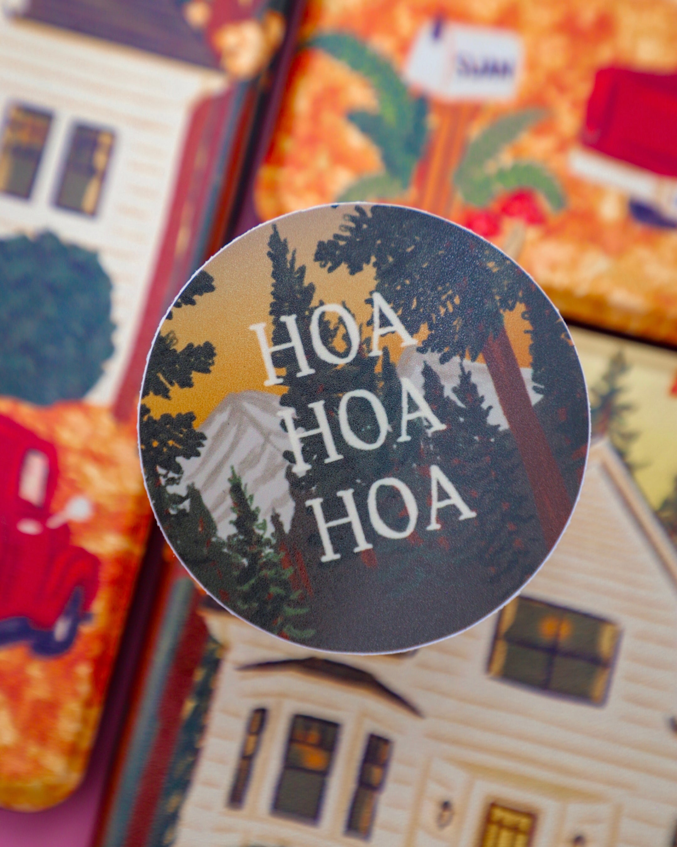 Hoa Hoa Hoa Sticker