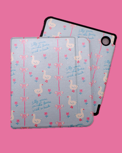 Silly Goose On The Loose With A Book Kobo Libra Case