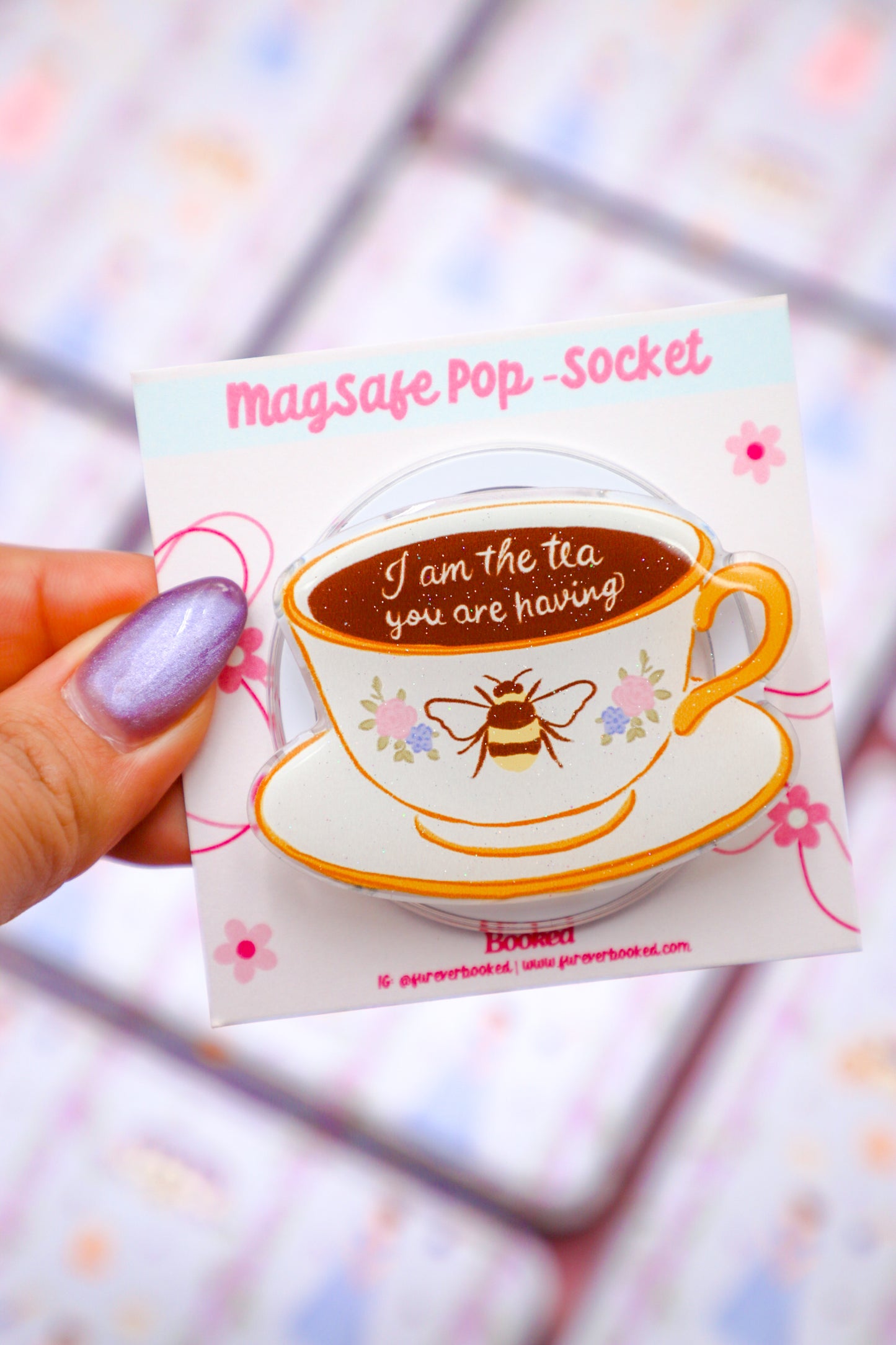 I Am the Tea You Are Having MagSafe Phone Grip