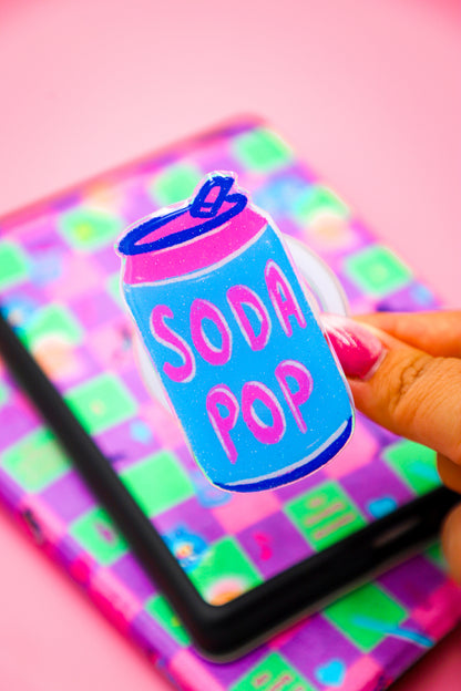 Soda Pop Glitter MagSafe Phone Grip