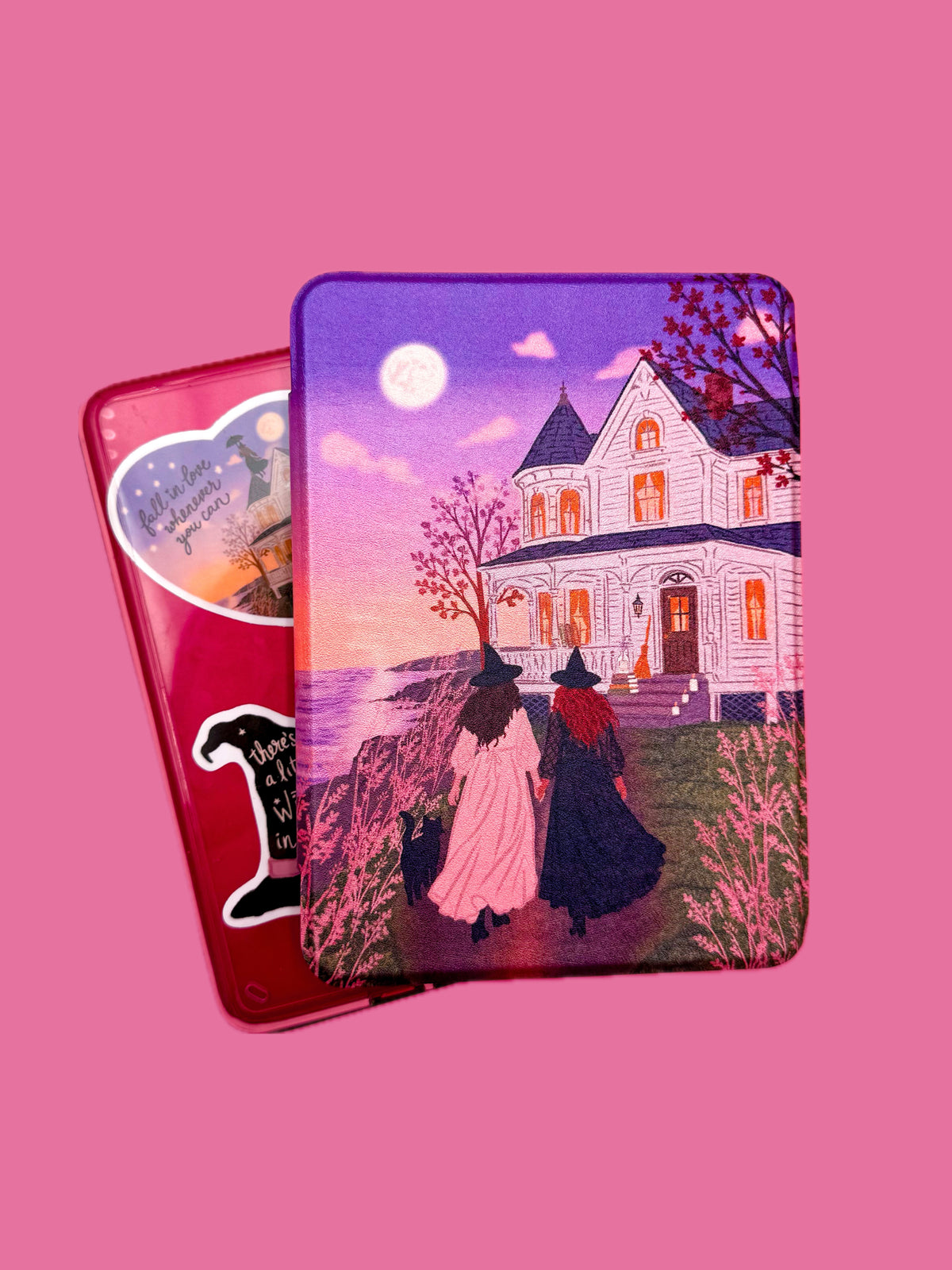 There’s A Little Witch in All of Us Clear Back Kindle Case