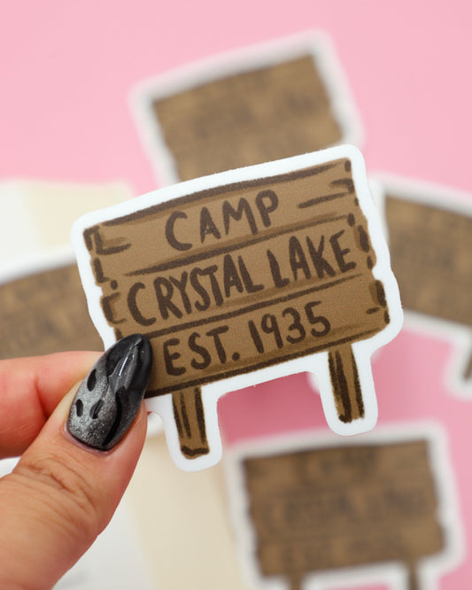 Welcome Campers Sticker