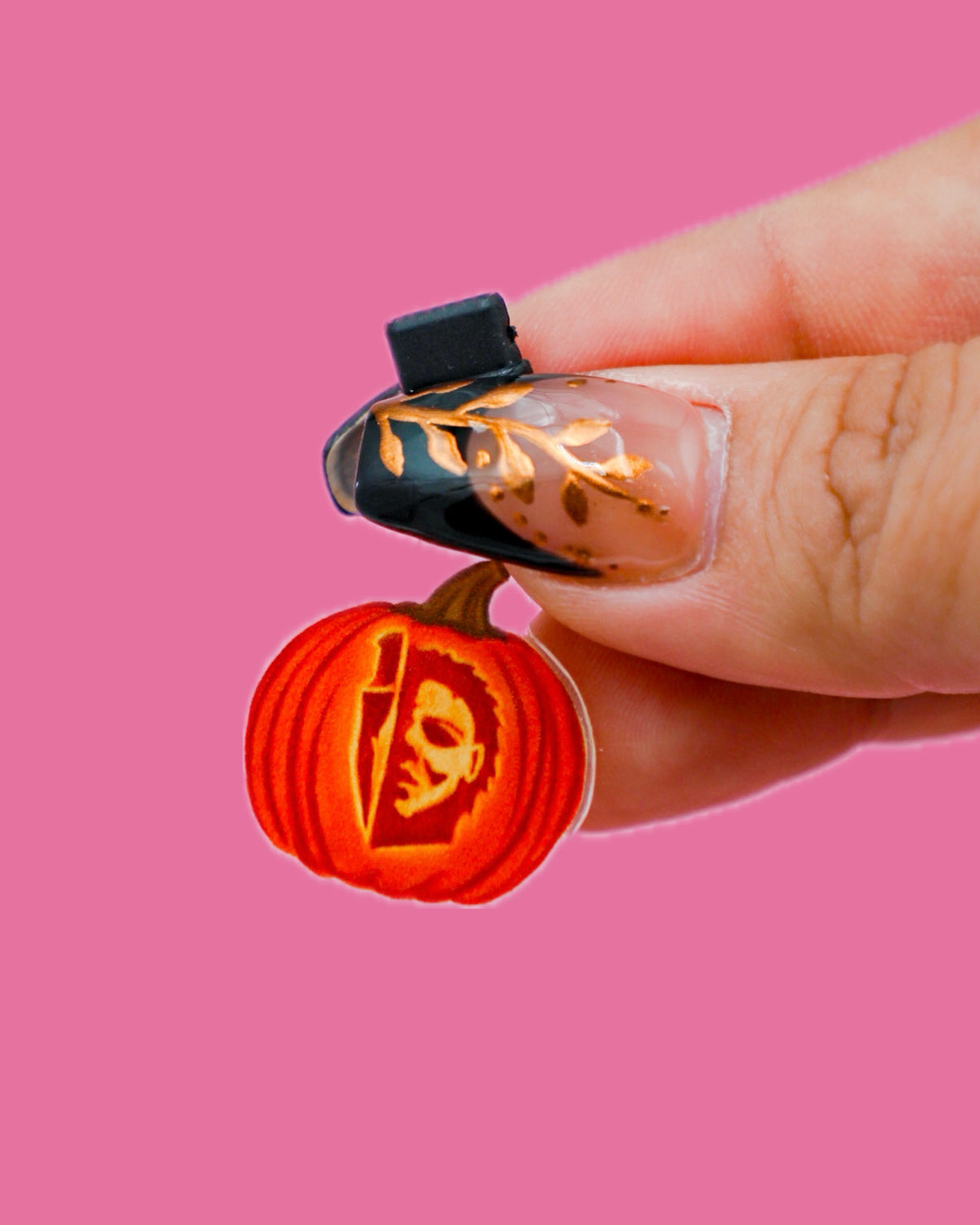 Halloween Night Pumpkin Kindle Charm