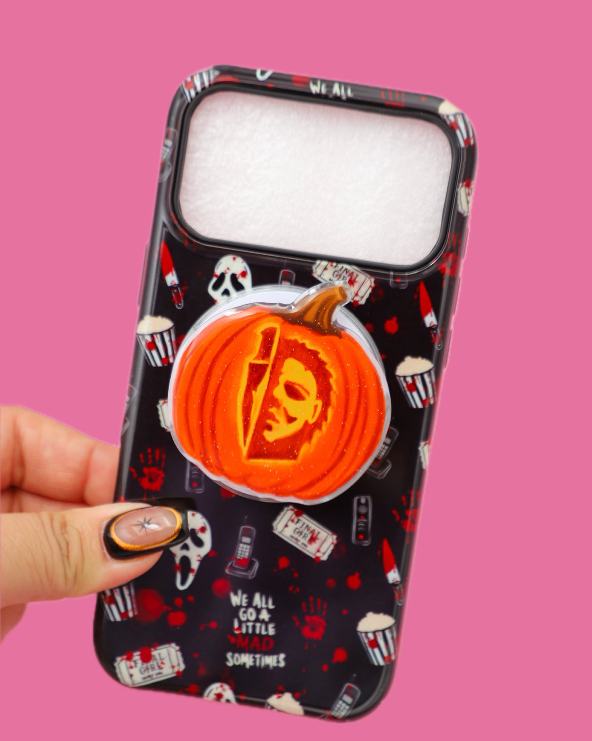 Halloween Night Pumpkin MagSafe Phone Grip