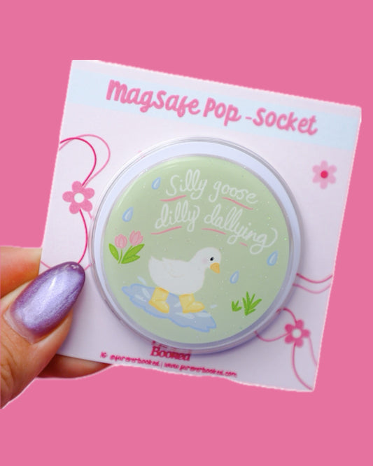 Silly Goose Dilly Dallying MagSafe Phone Grip